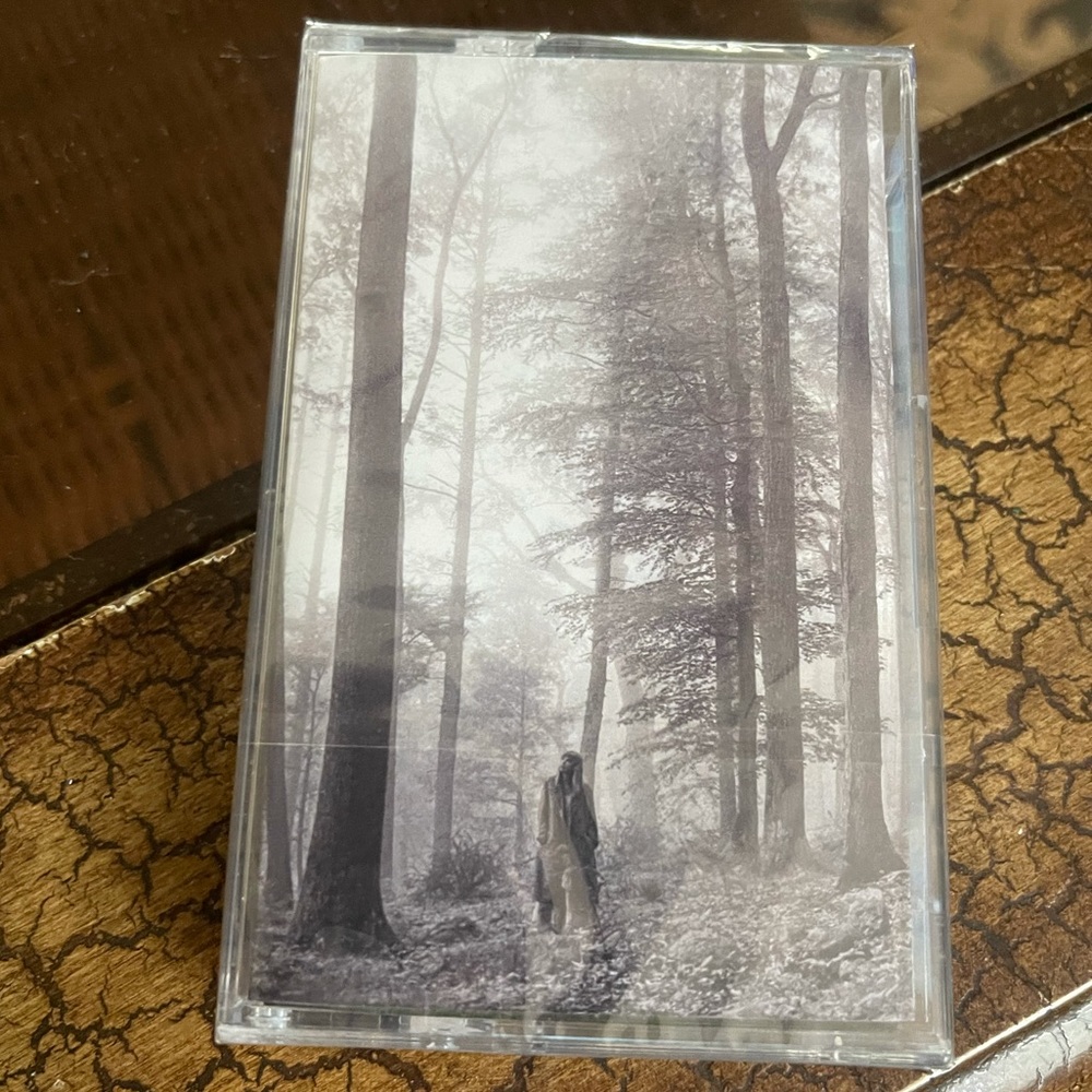 Taylor Swift Folklore cassette tape